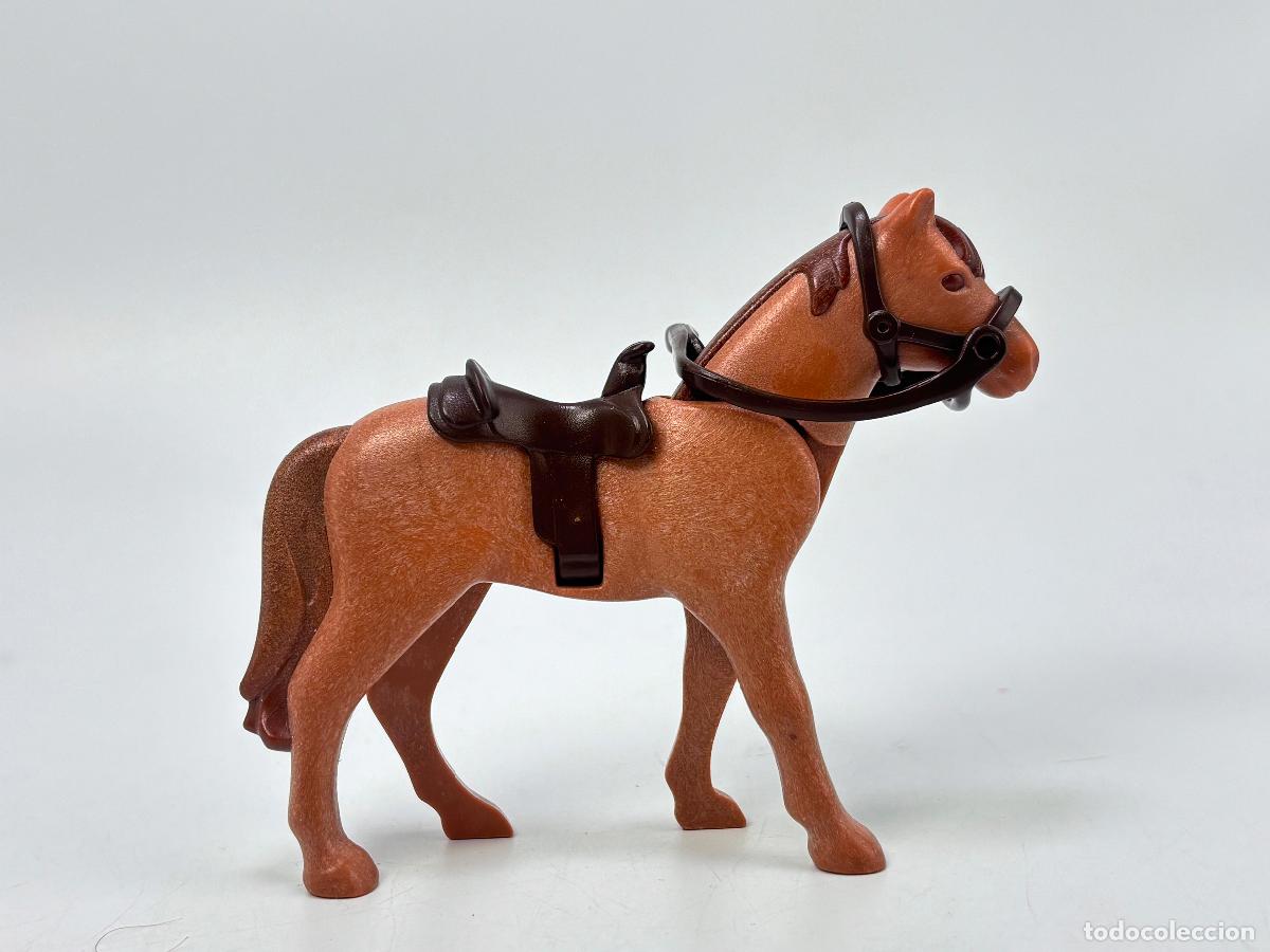 Playmobil: Playmobil caballo con rienda roja medieval