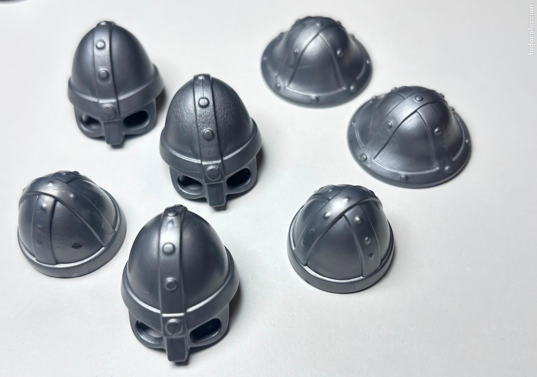 Playmobil: Playmobil lote casco medieval soldado