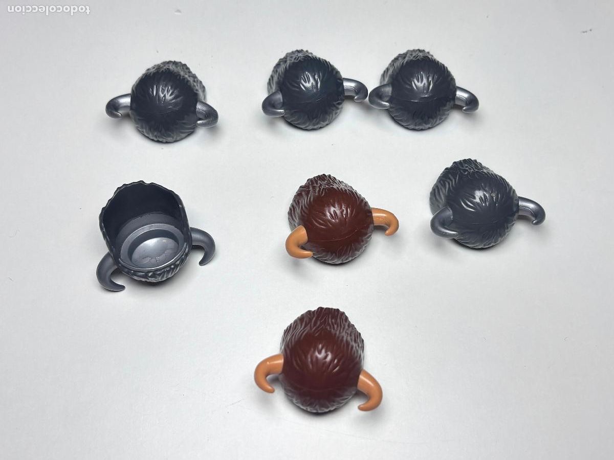 Playmobil: Playmobil lote gorro piel con cuernos indio