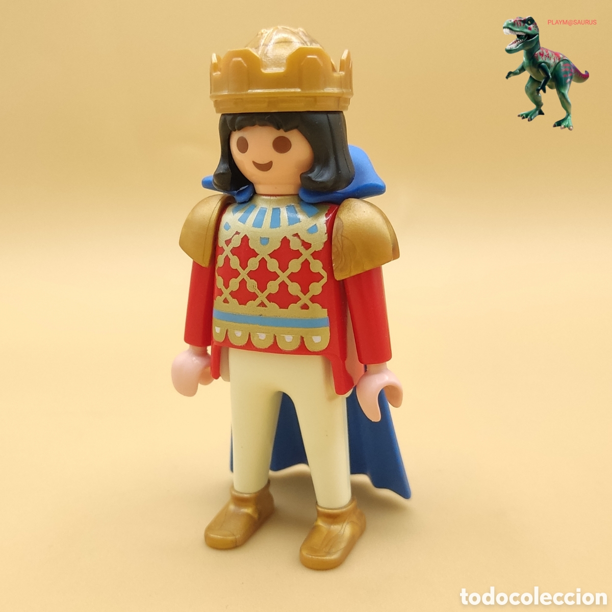 Playmobil: Playmobil figura hombre principe rey aristocrata palacio real castillo medieval vestido de gala