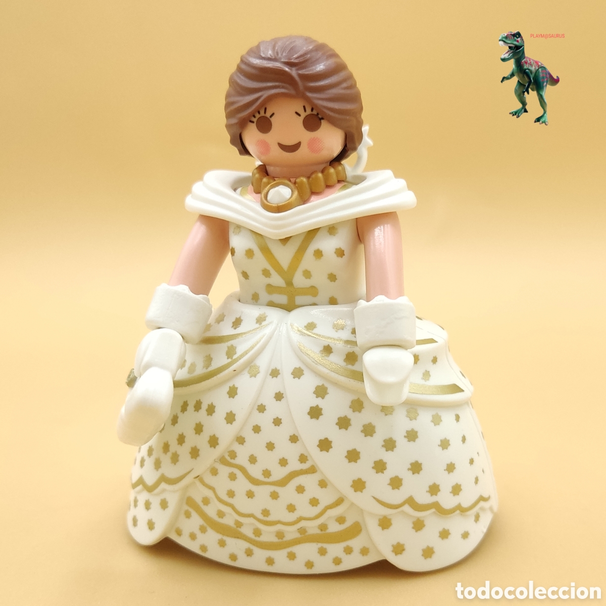 Playmobil: Playmobil figura mujer princesa vestido noble palacio real castillo novia boda baile reina