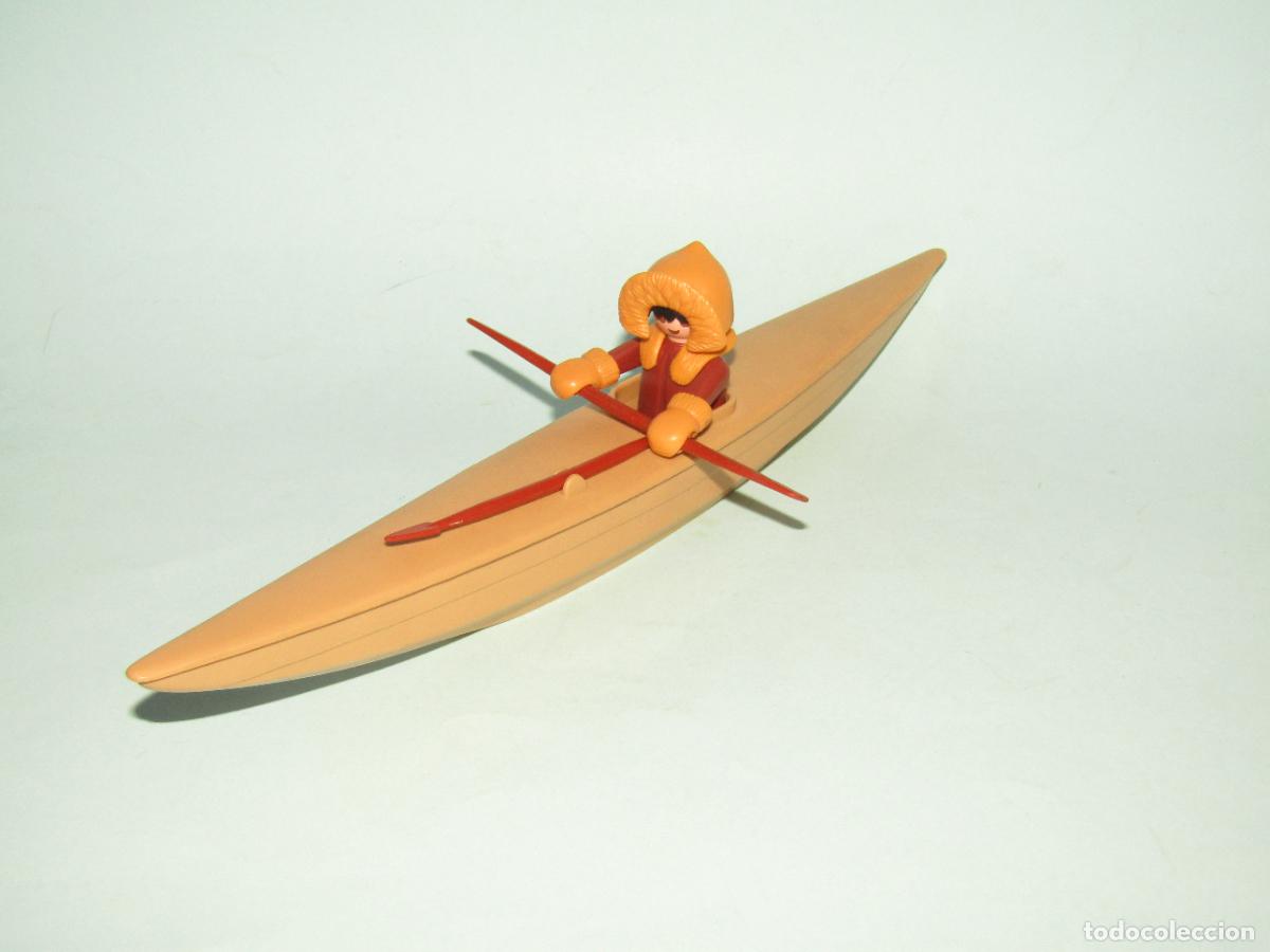 Playmobil: Piragua con Esquimal Originales de PLAYMOBIL