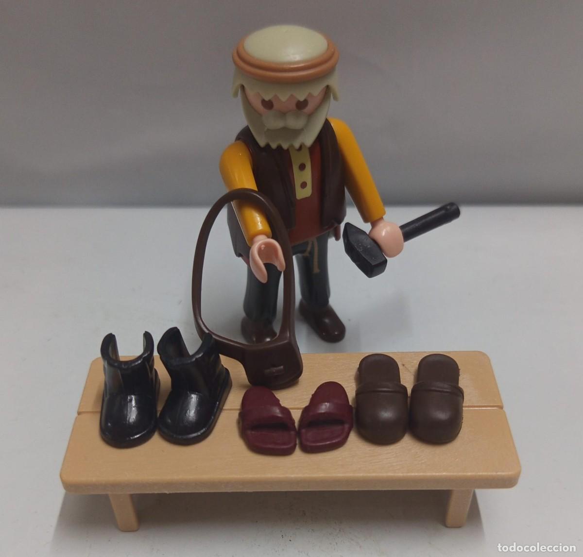 Playmobil: PLAYMOBIL ZAPATERO PELO GRIS - 27/6/25