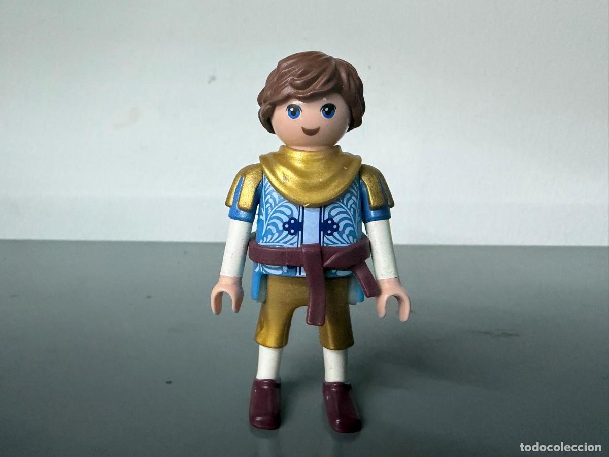 Playmobil: PLAYMOBIL figura principe medieval con cinturon atado guapito -mix27