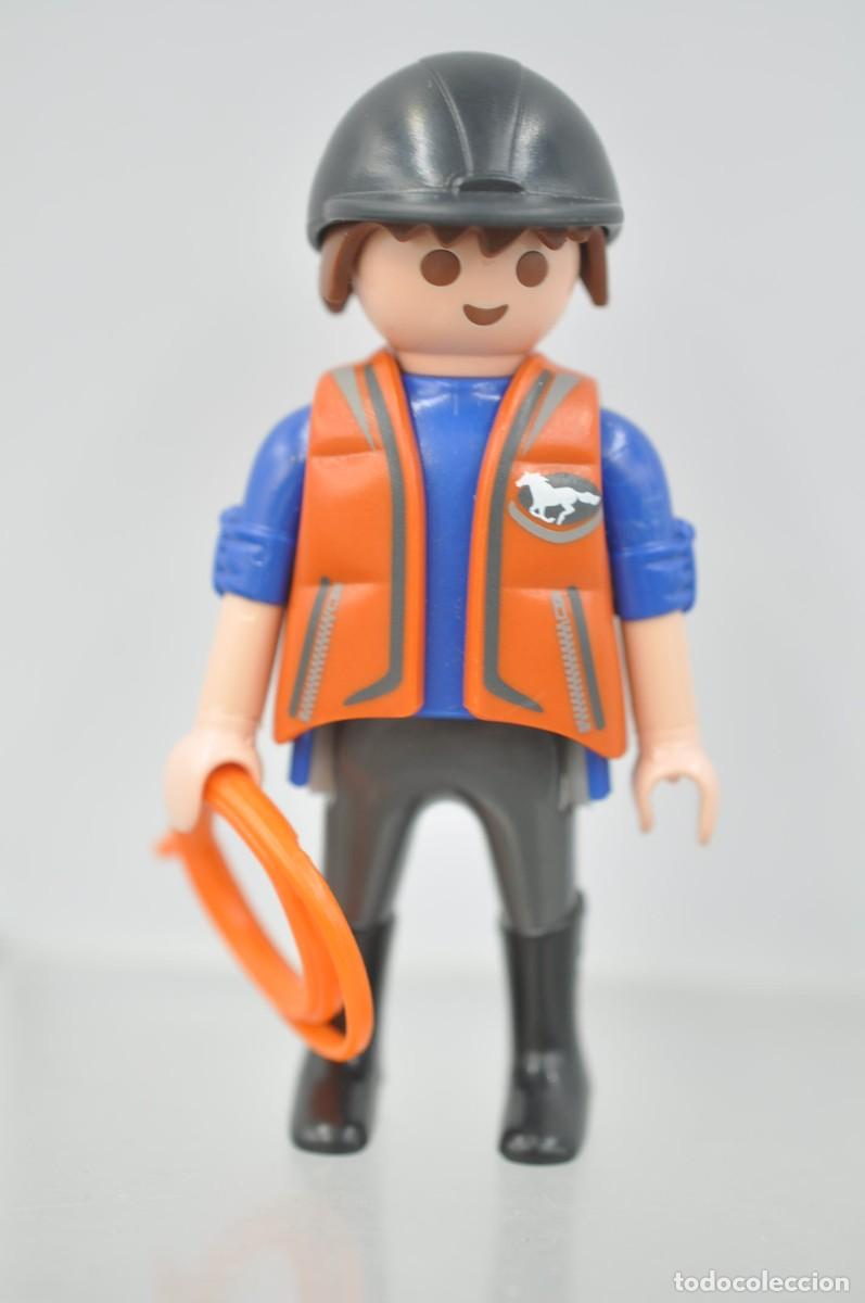 Playmobil: wsk101 Playmobil, figura hombre, hipica