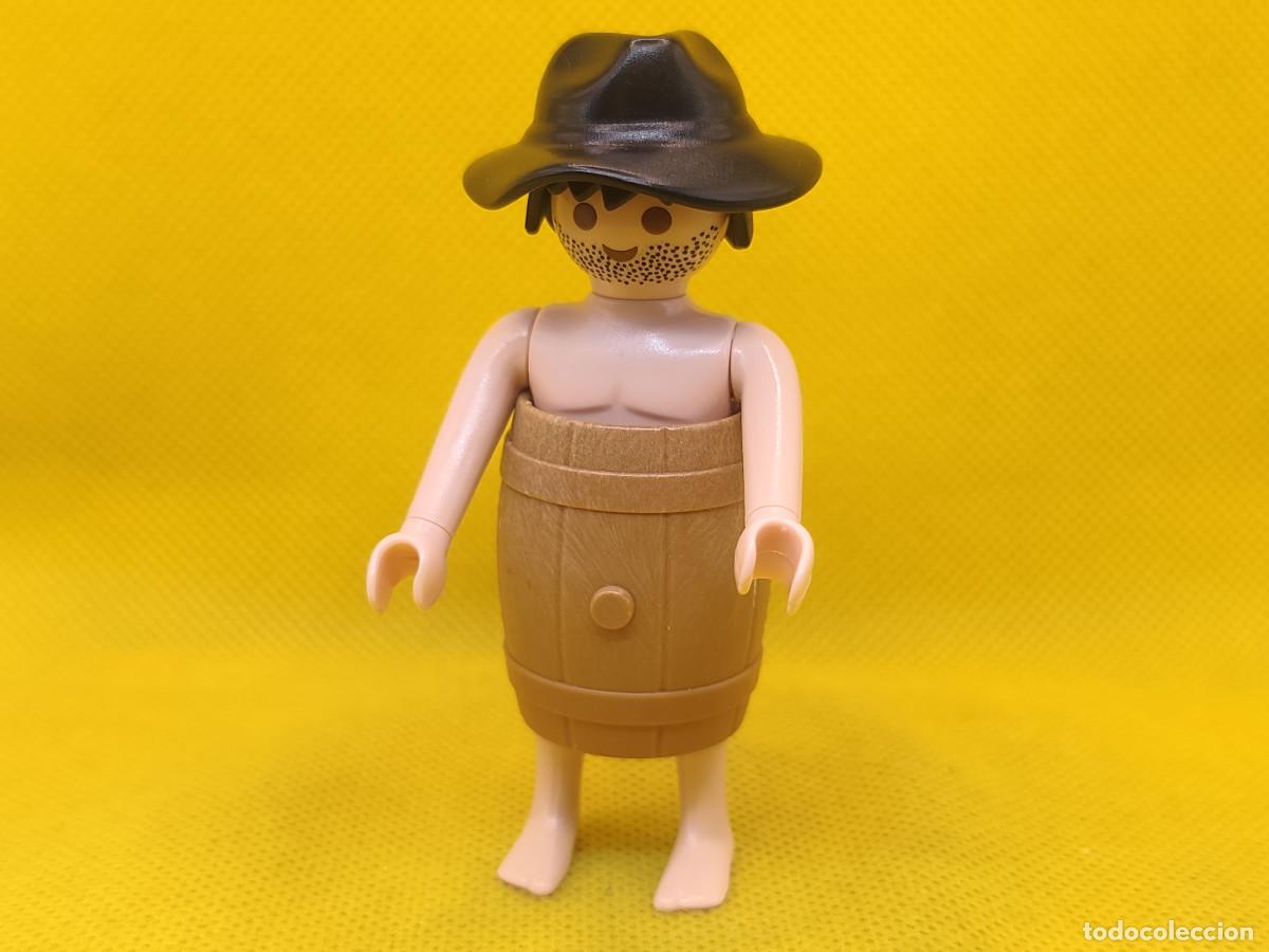 Playmobil: Playmobil Vaquero con barril