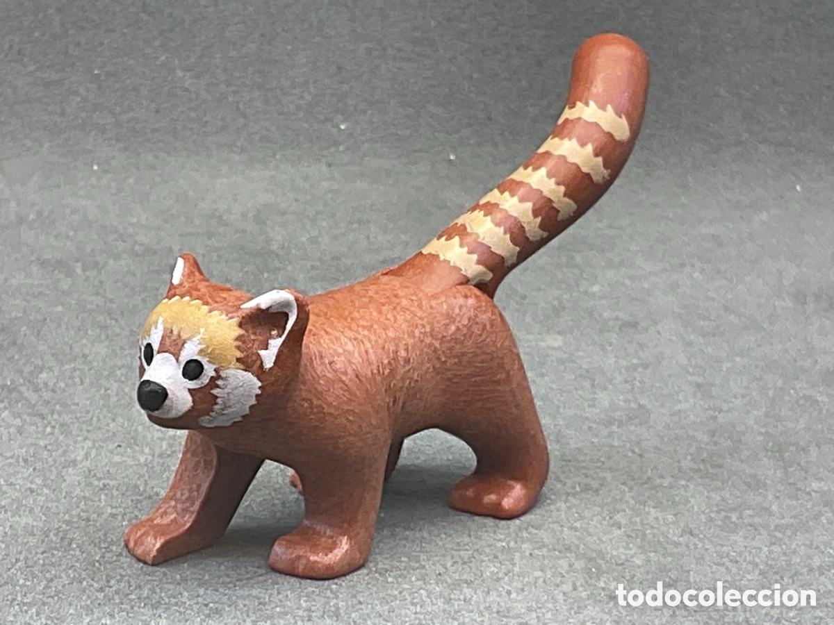 Playmobil: ANIMALES PLAYMOBIL. PANDA ROJO . REF ZOO, WILTOPIA.