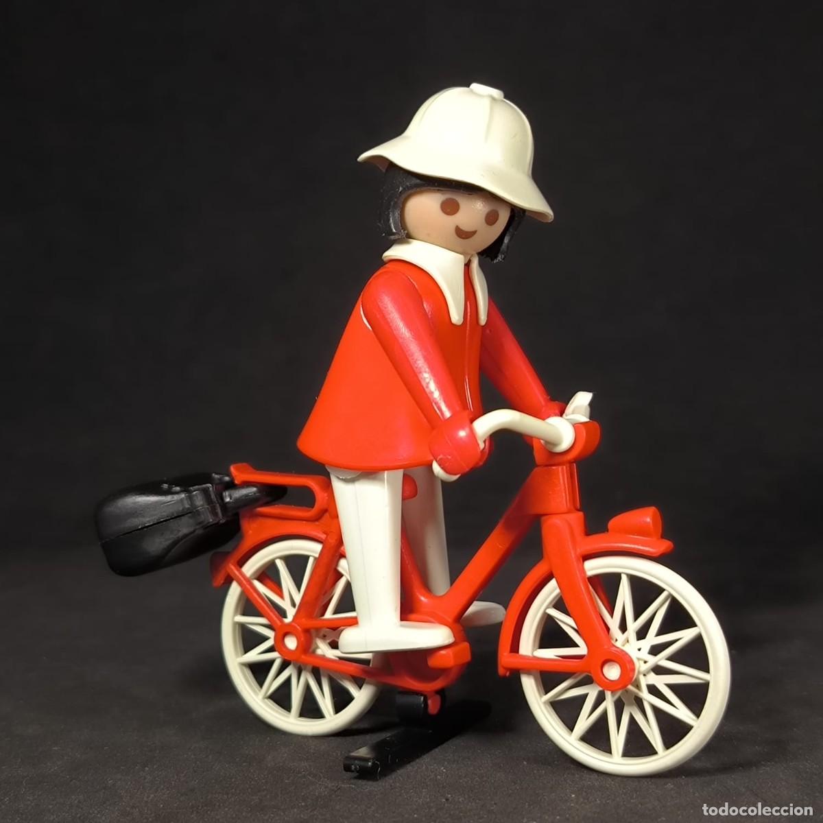 Playmobil: Playmobil mujer con bicicleta ☼