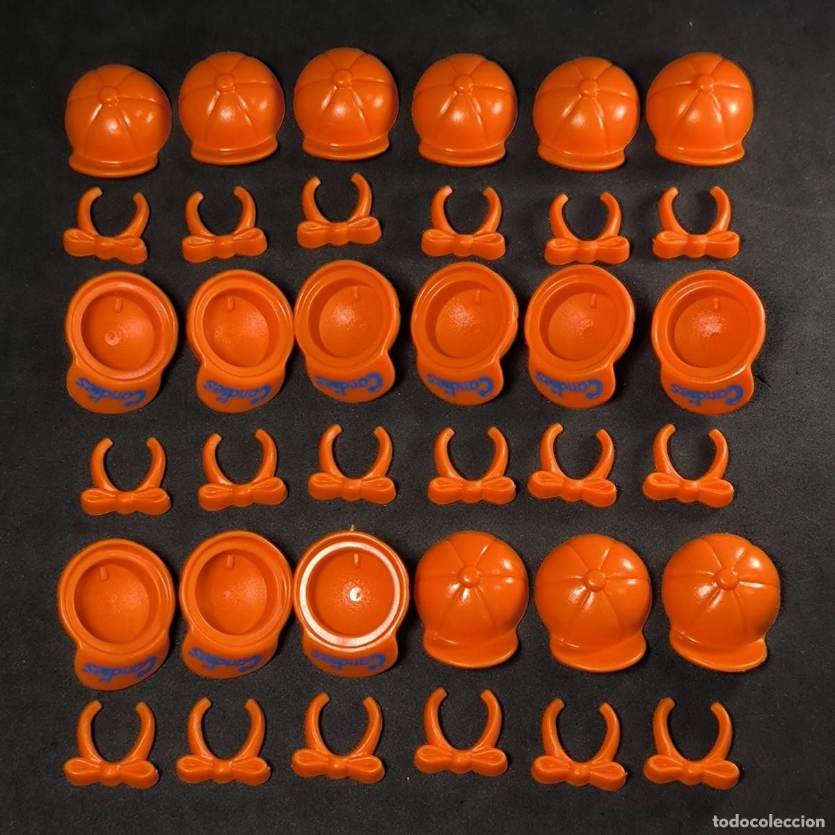 Playmobil: Playmobil pajaritas con gorros naranjas ☼