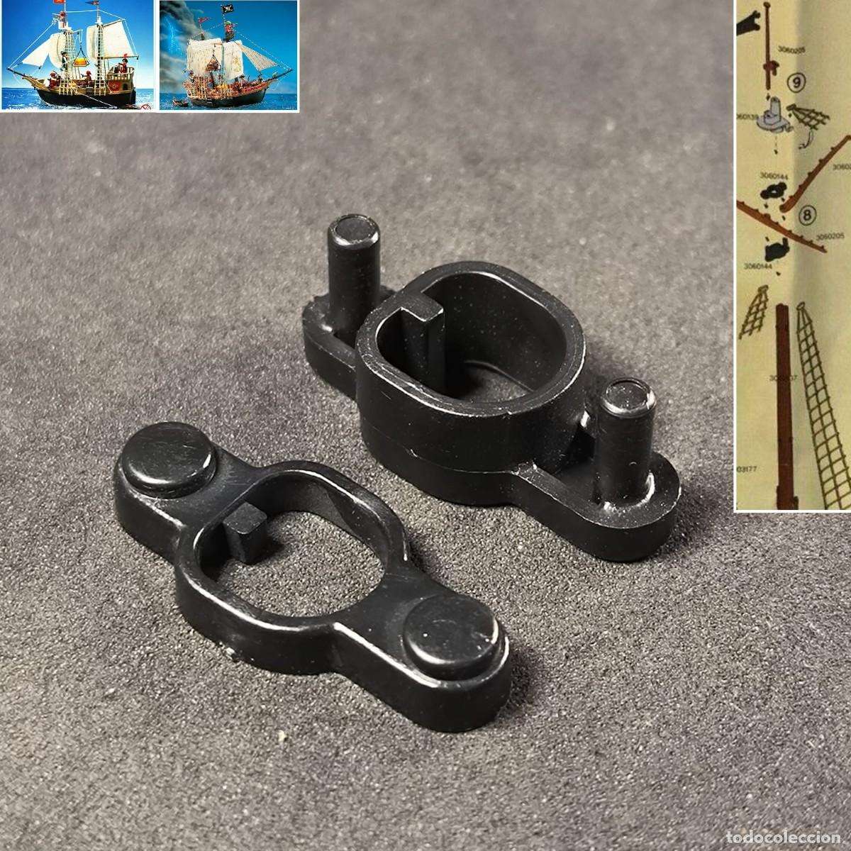 Playmobil: Playmobil dos clips de mastil barco 3550 3750 ☼