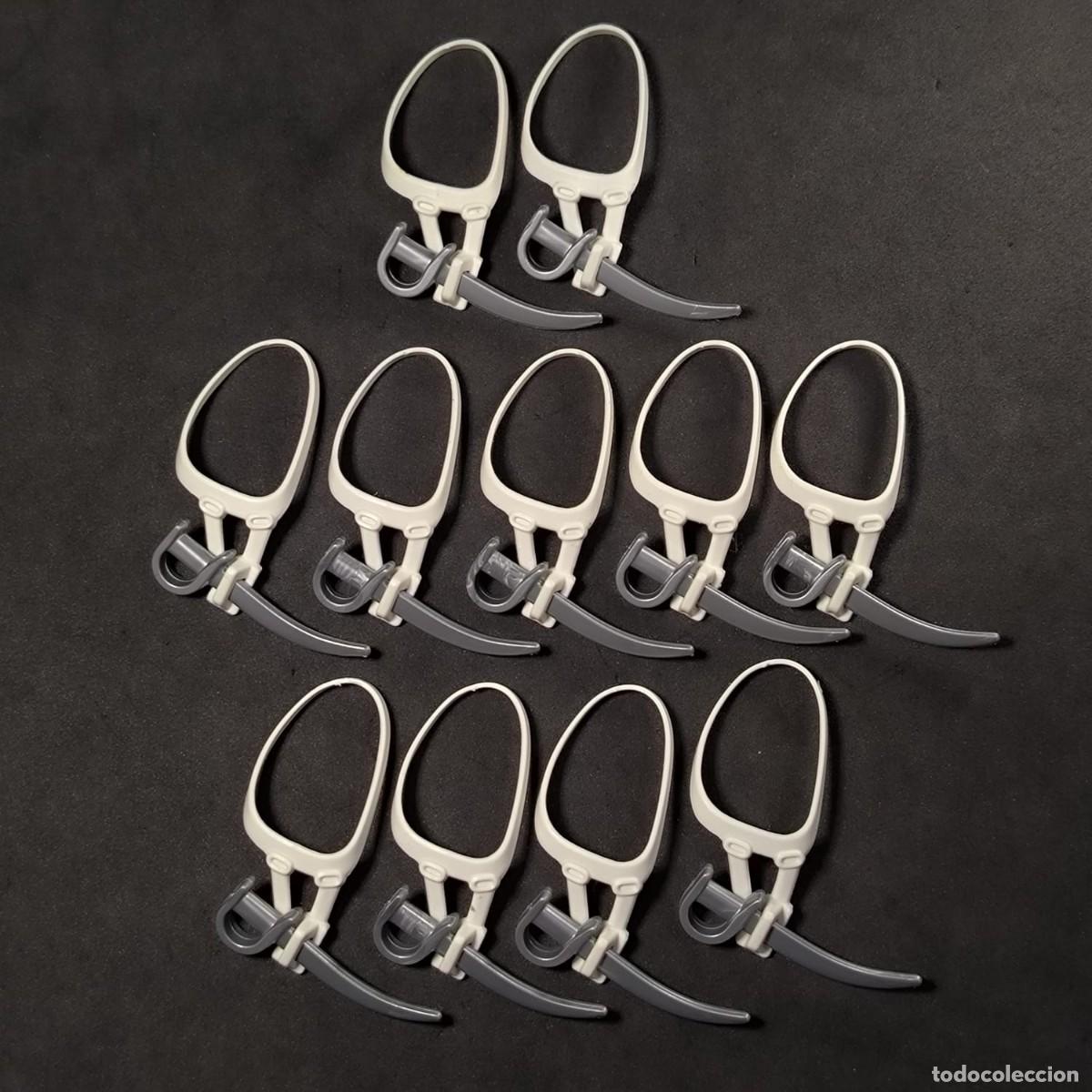 Playmobil: Playmobil portaespadas blancas con espadas ☼