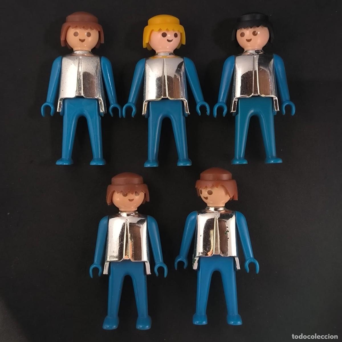 Playmobil: Playmobil 5 figuras cromadas ☼