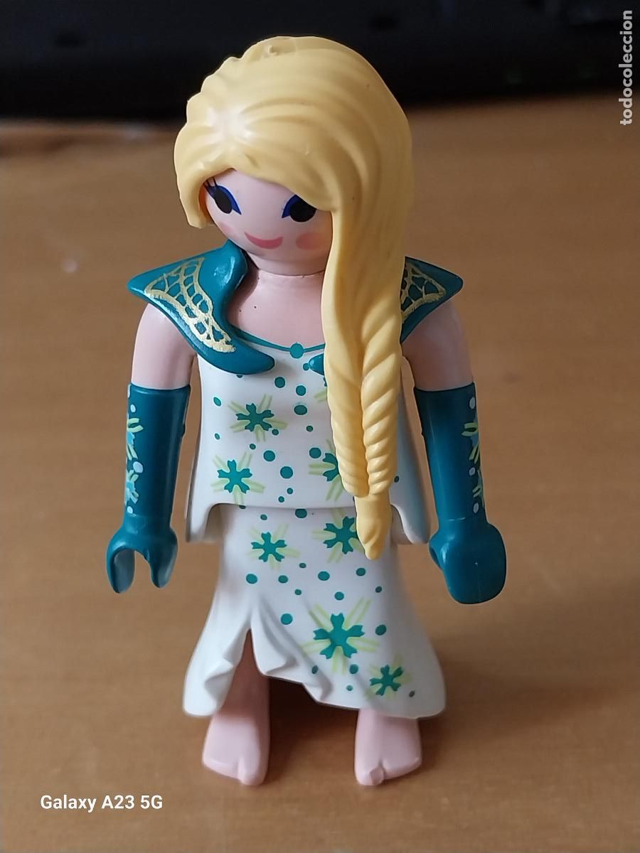 Playmobil: PLAYMOBIL HADA PRINCESA RUBIA COLETA GUANTES ORIGINAL