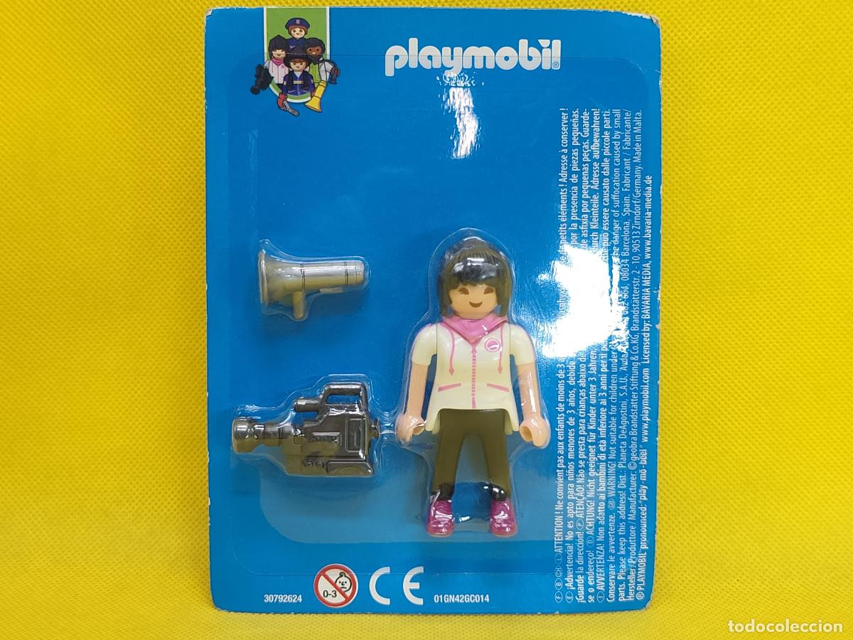 Playmobil: Playmobil Colecci&oacute;n profesiones, c&aacute;mara, periodista