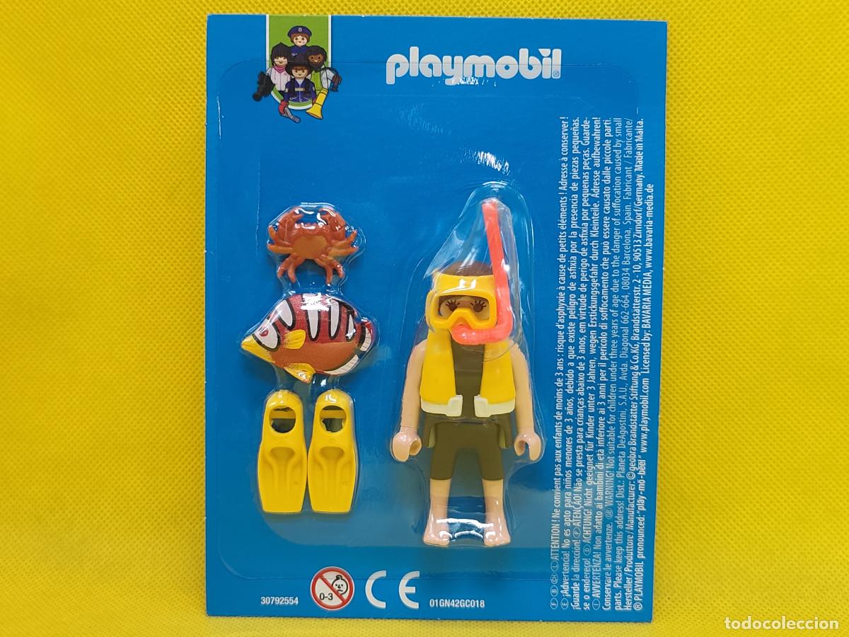 Playmobil: Playmobil Bi&oacute;loga Marina colecci&oacute;n Planeta oficios