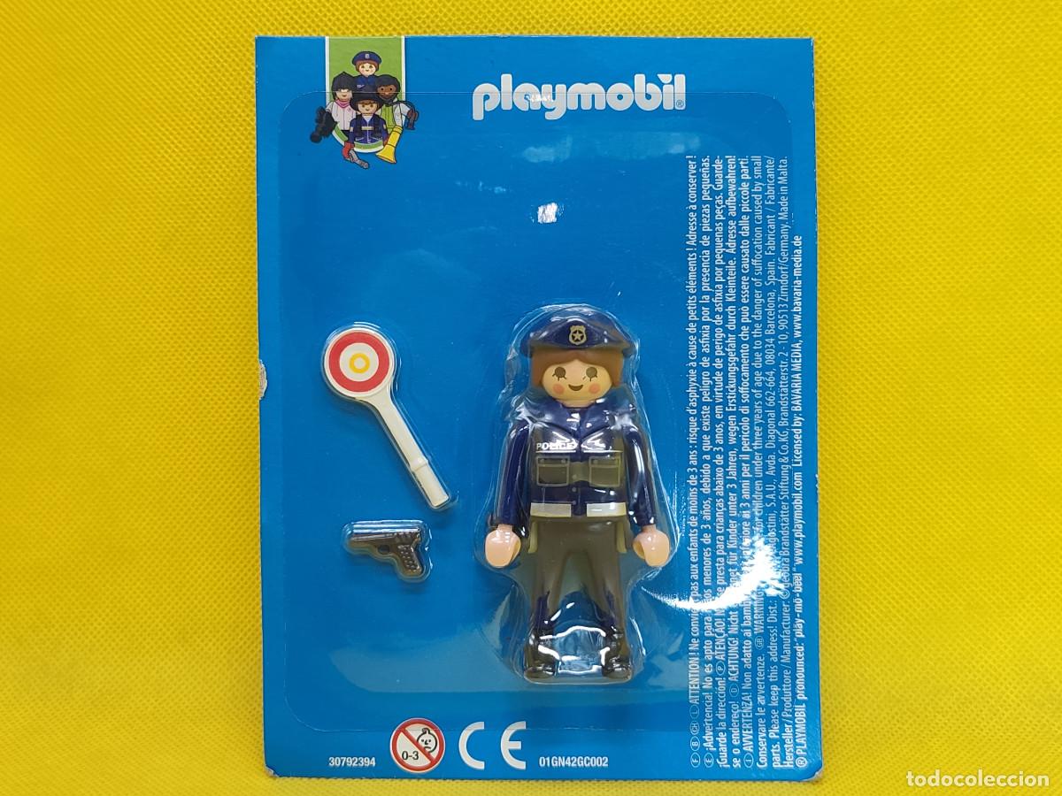 Playmobil: Playmobil Mujer polic&iacute;a, colecci&oacute;n oficios de planeta