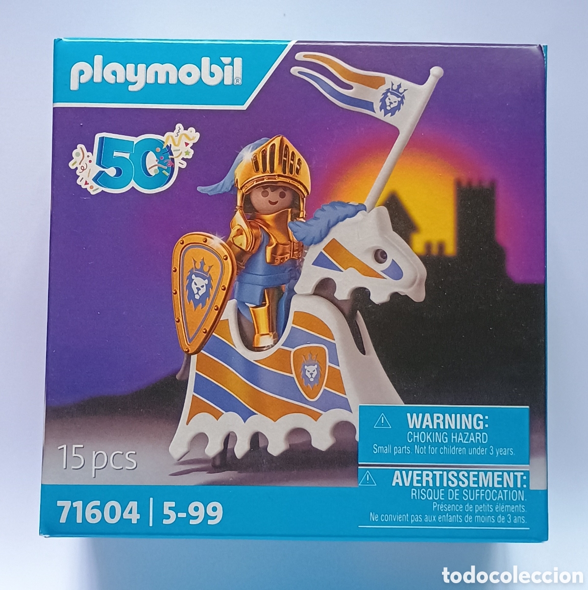 Playmobil: Playmobil 71604 caballero medieval 50 aniversario en caja precintada