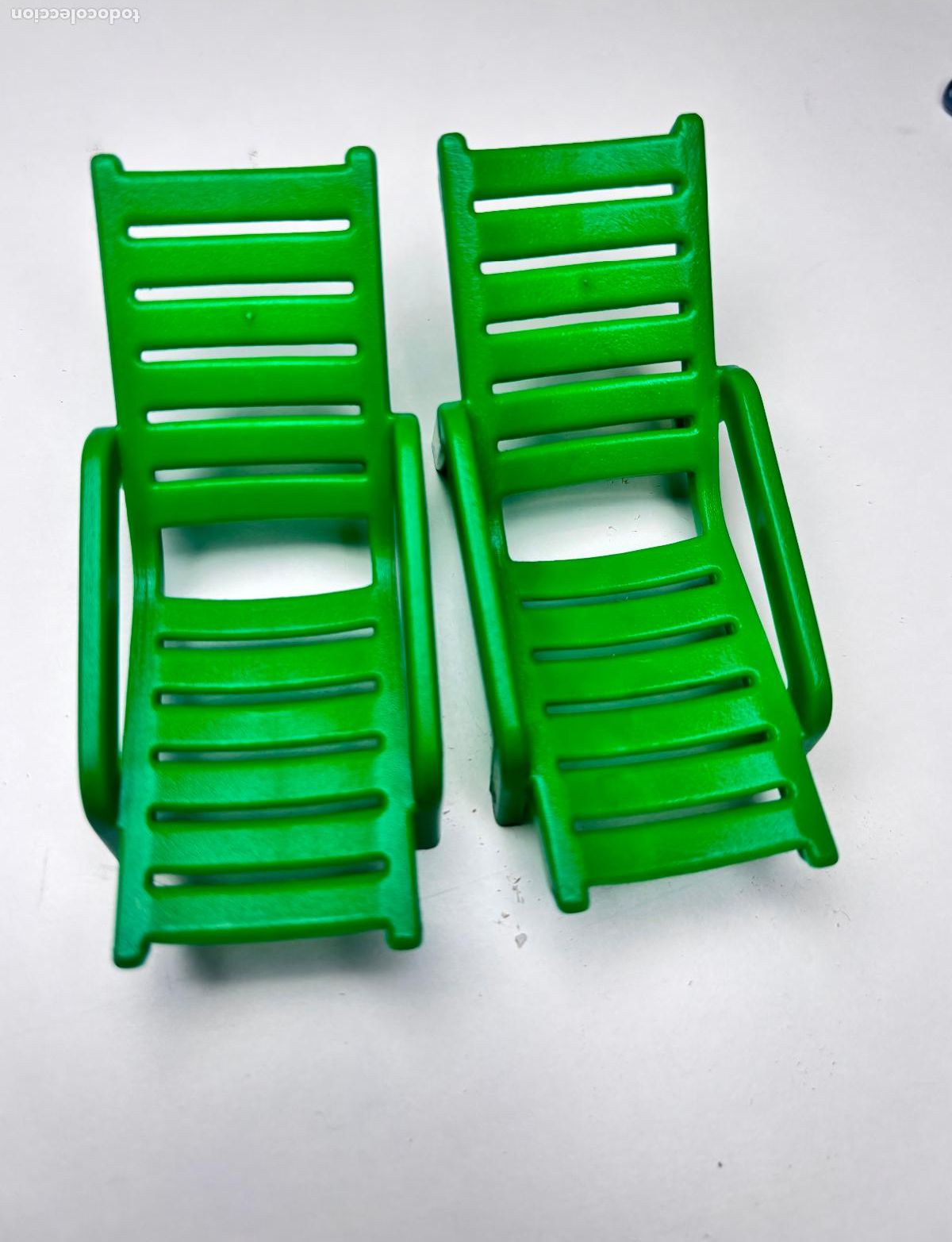 Playmobil: Playmobil lote amaca verde camping piscina