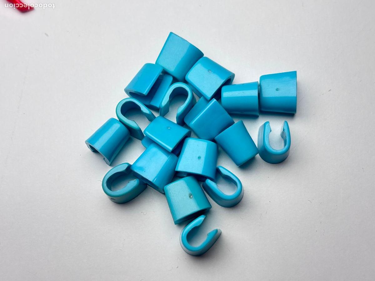 Playmobil: Playmobil lote mu&ntilde;equera azul en pico