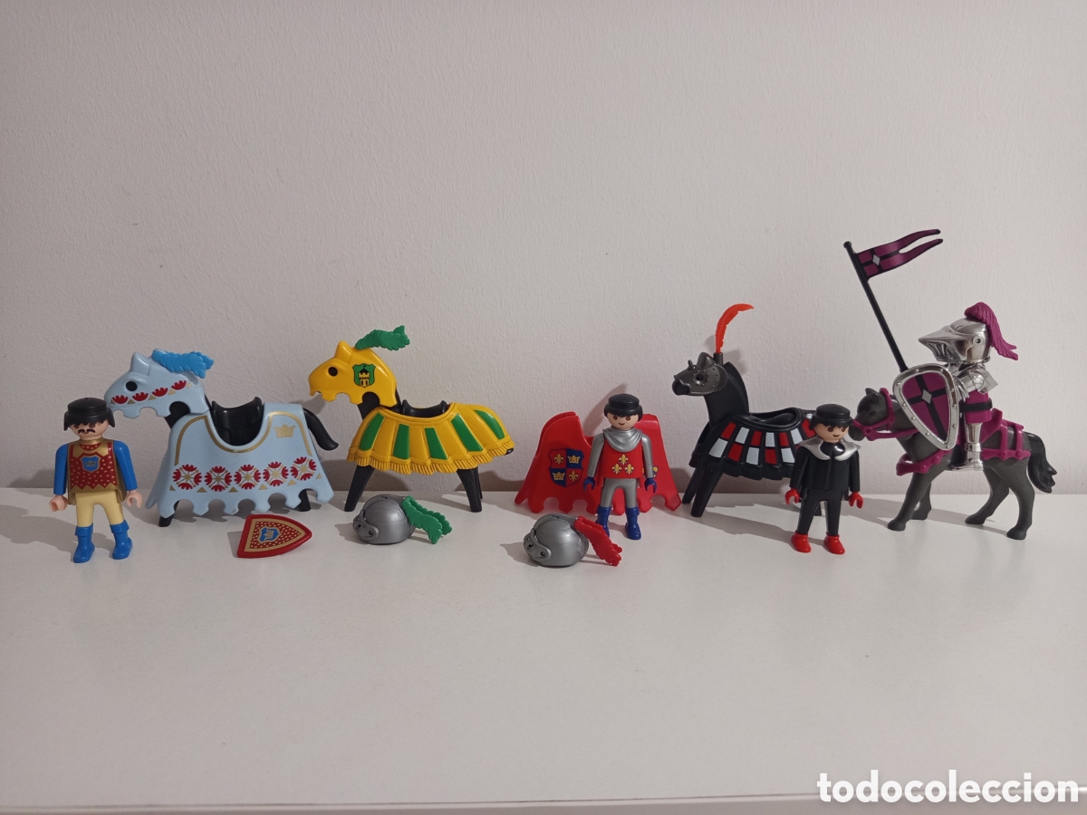 Playmobil: Playmobil lote de caballeros