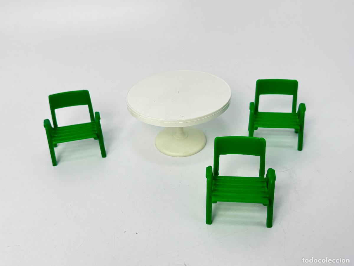 Playmobil: Playmobil silla mesa camping