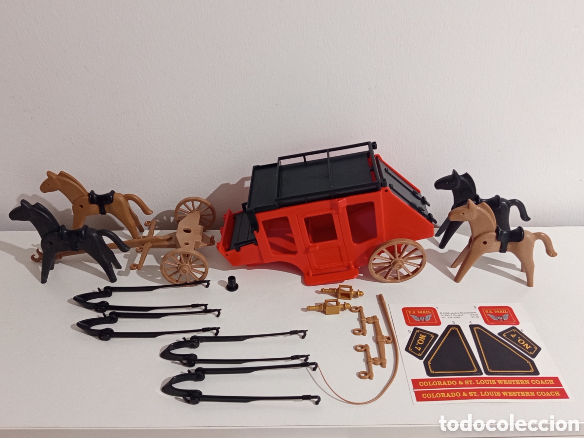 Playmobil: Playmobil diligencia antigua nueva