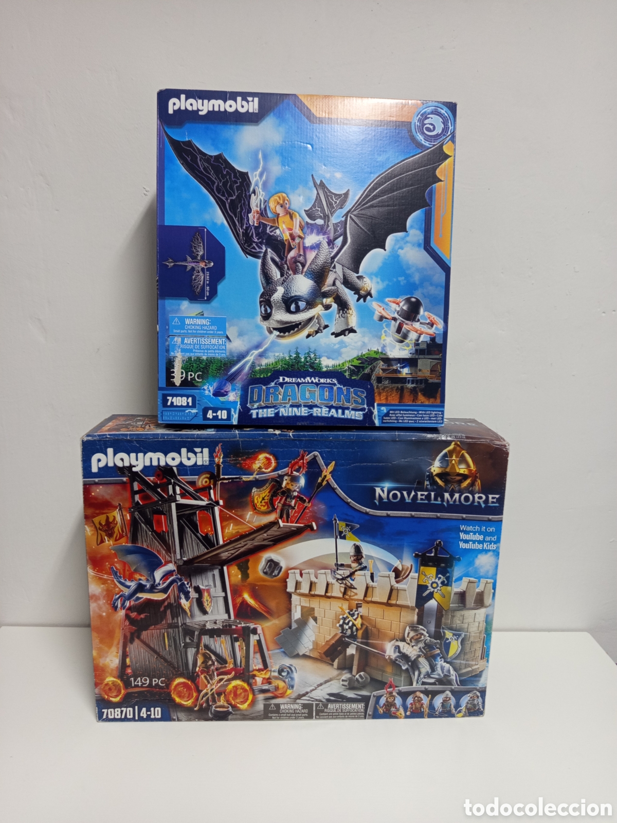 Playmobil: Playmobil lote 2 cajas nuevas 7870 y 71081