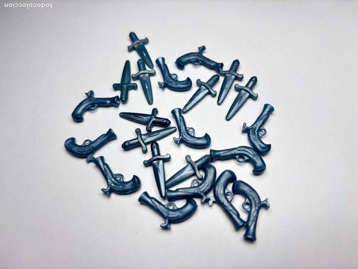 Playmobil: Playmobil lote cuchillo daga pistola