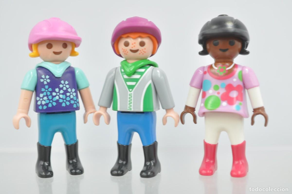 Playmobil: wsk102 Playmobil, figura 3 ni&ntilde;os h&iacute;pica