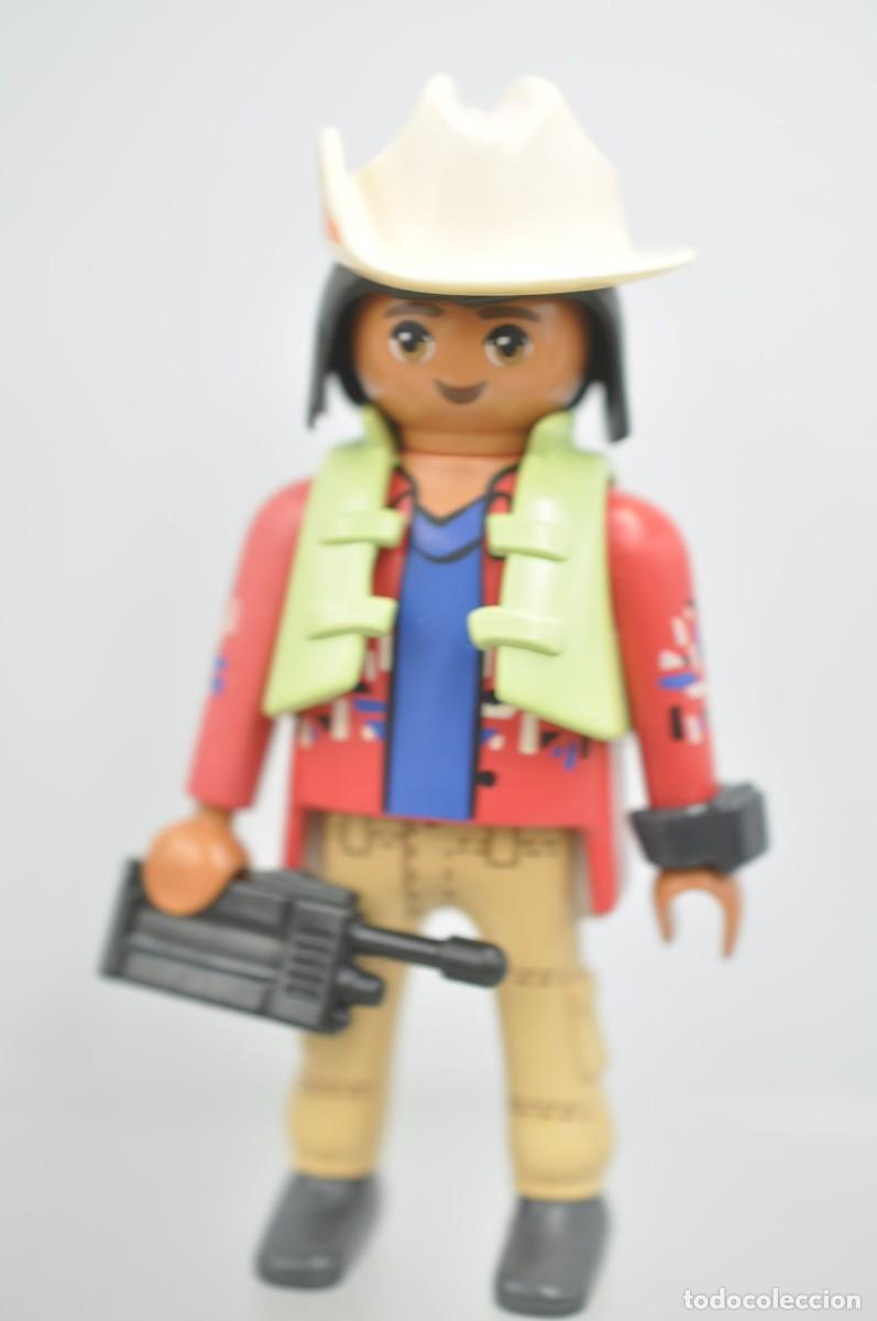 Playmobil: wsk102 Playmobil, figura hombre, explorador wiltopia
