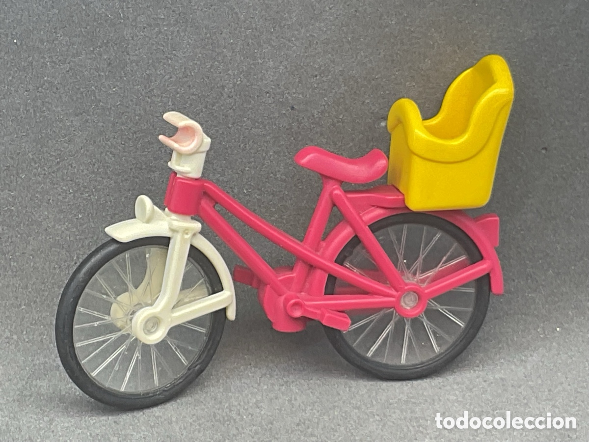 Playmobil: ACCESORIO PLAYMOBIL. BICICLETA CON SILLIN. INCOMPLETA