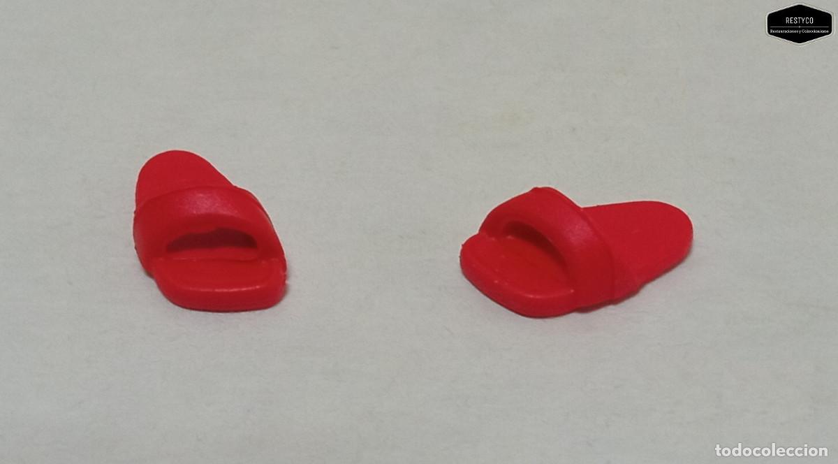 Playmobil: Playmobil - Chanclas Chancletas Sandalias Ni&ntilde;o Color Rojo