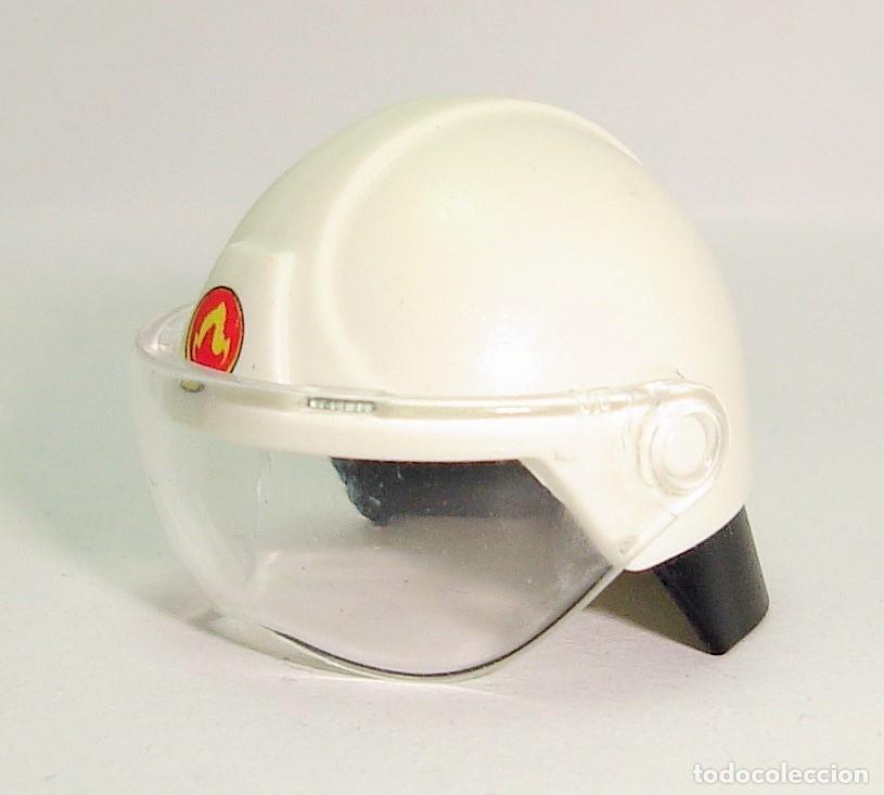 Playmobil: ACCESORIO PLAYMOBIL CASCO BOMBERO LOTE 324