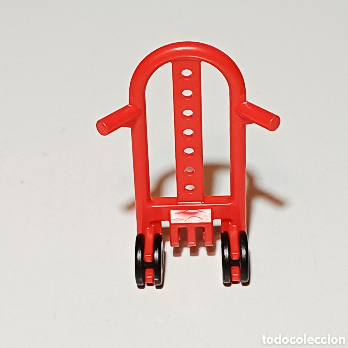Playmobil: Pieza playmobil carretilla elevador manual de carga roja