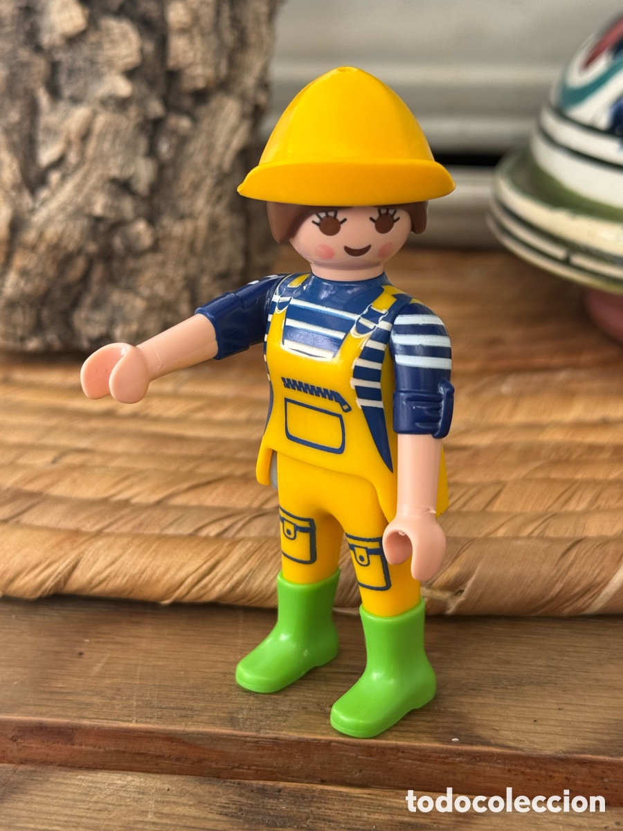 Playmobil: Playmobil Marinera Pescadora Pescador