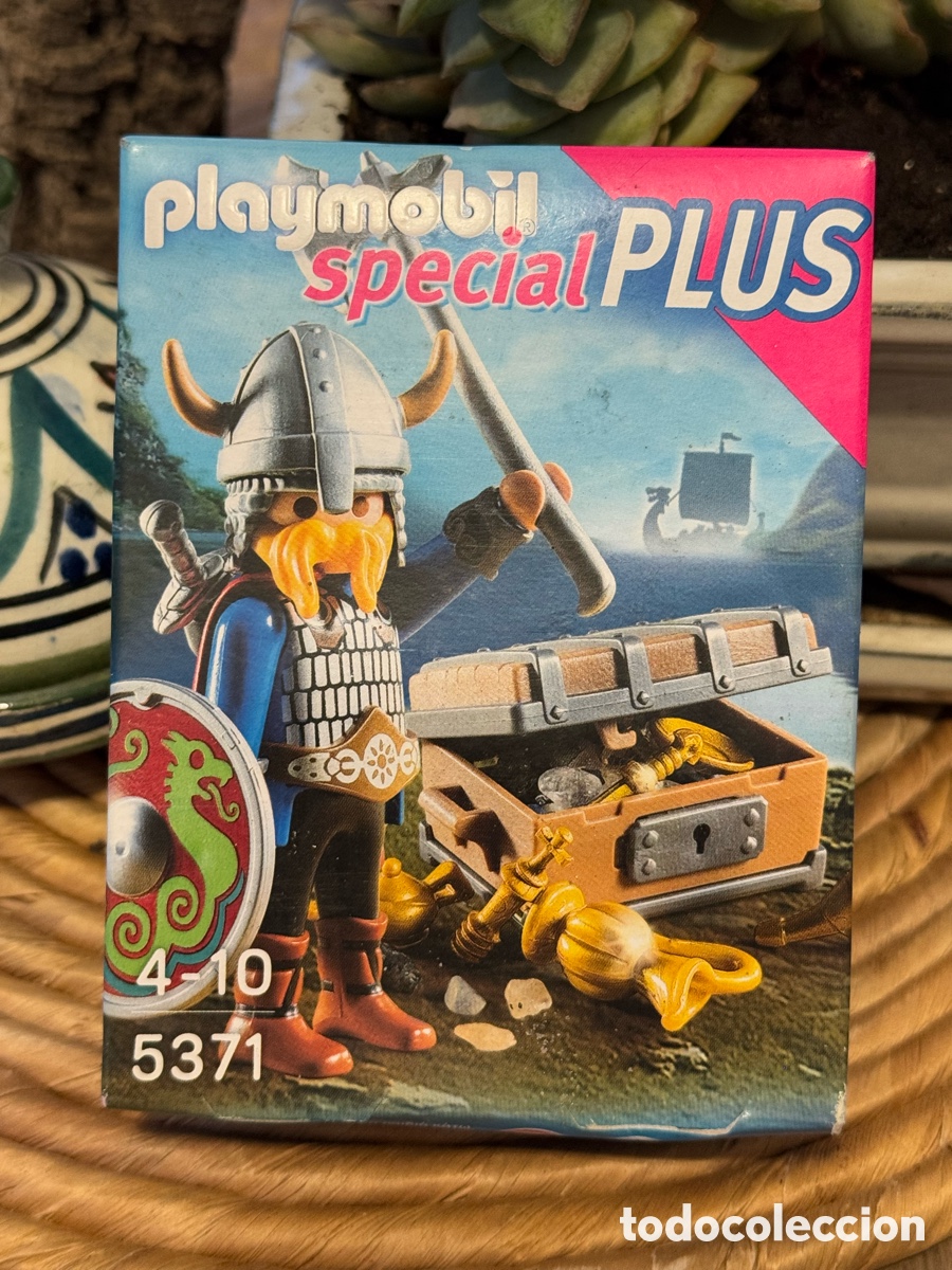 Playmobil: Playmobil 5371 Vikingo con Tesoro Special Plus 2014
