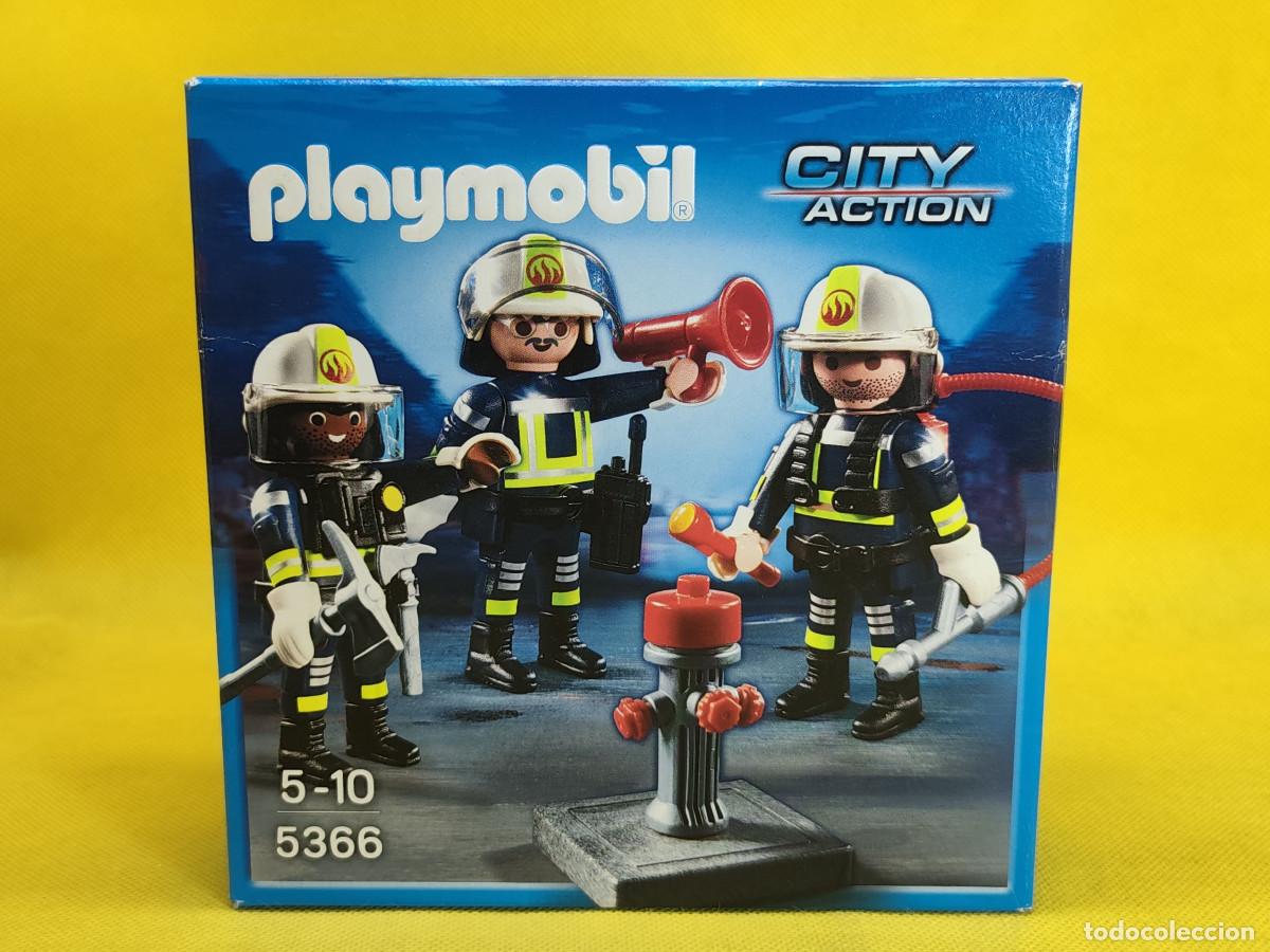 Playmobil: Playmobil Equipo de bomberos REF 5366