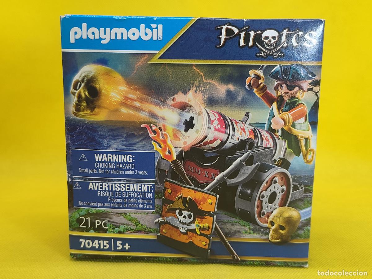 Playmobil: Playmobil Pirata con ca&ntilde;&oacute;n REF 70415