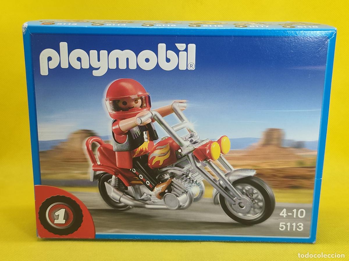 Playmobil: Playmobil Moto chopper REF 5113
