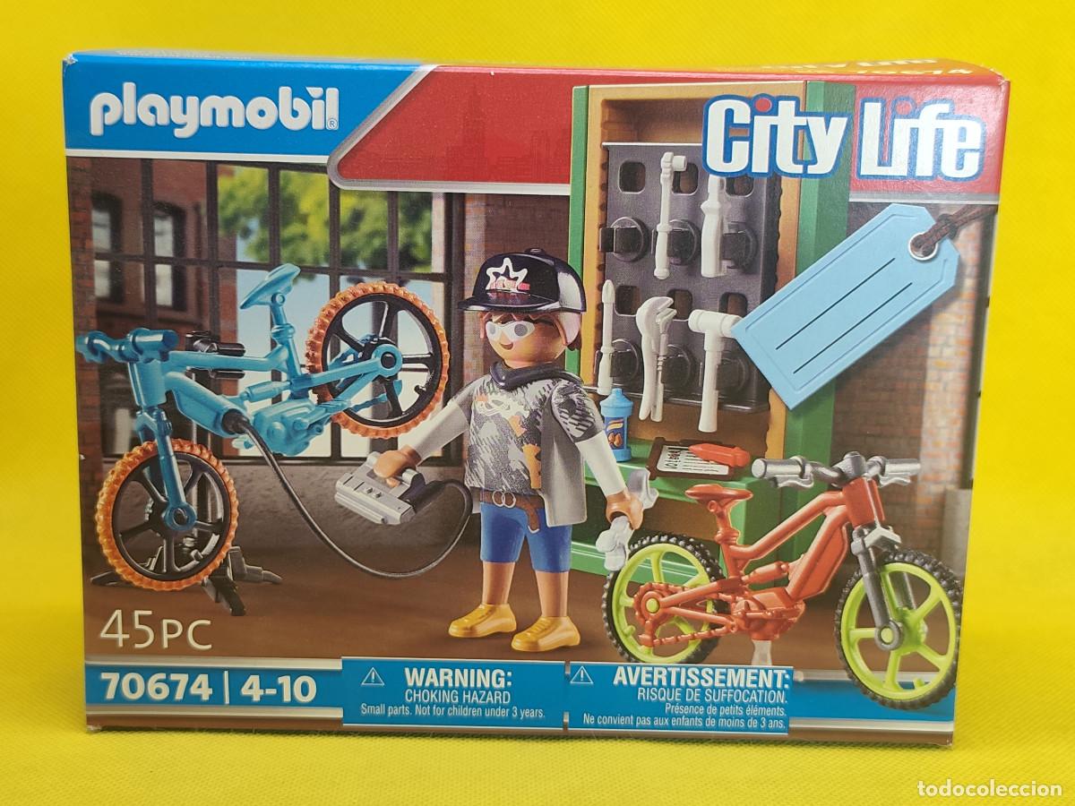 Playmobil: Playmobil Taller de bicicletas REF 70674