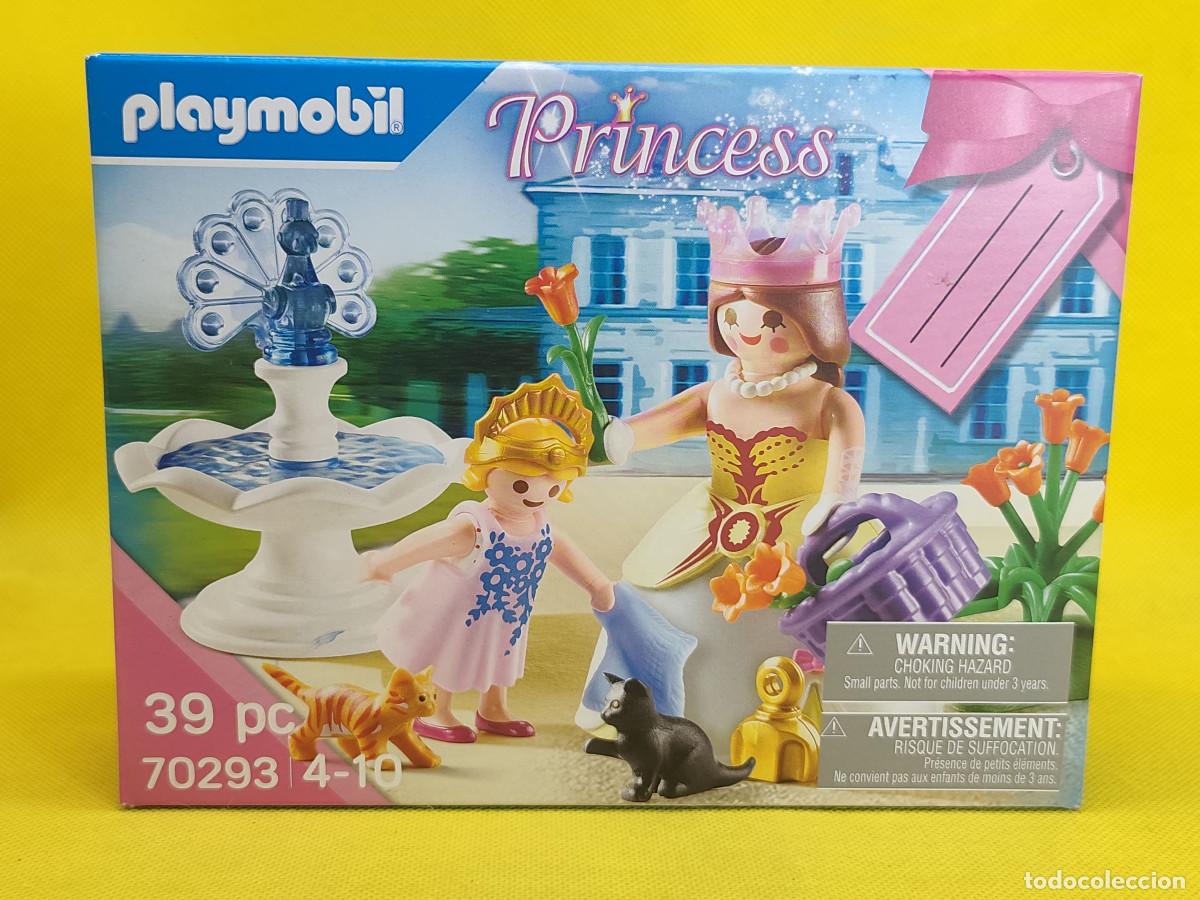 Playmobil: Playmobil Reina y princesa con gatos REF 70293