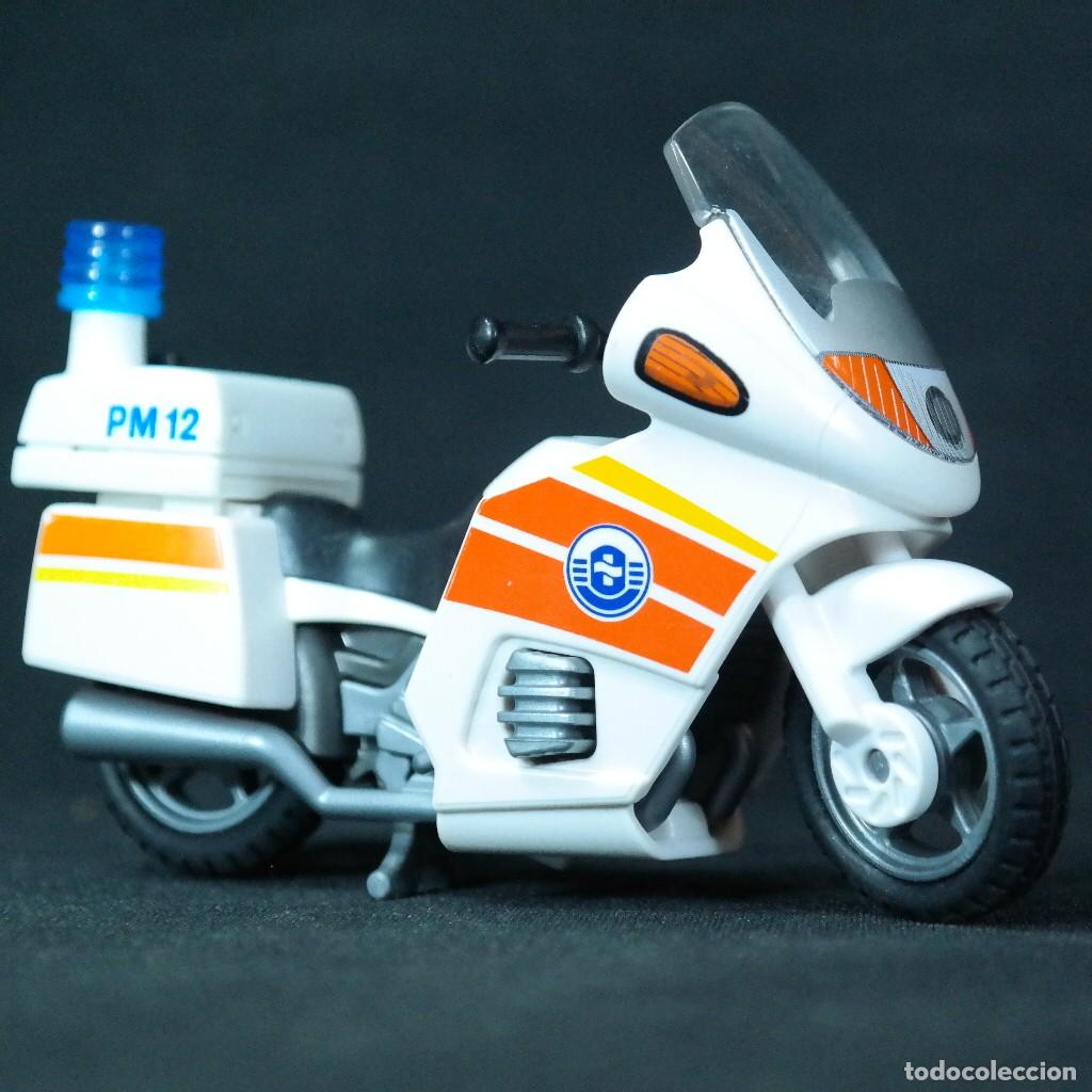 Playmobil: Playmobil moto emergencia medica ☼