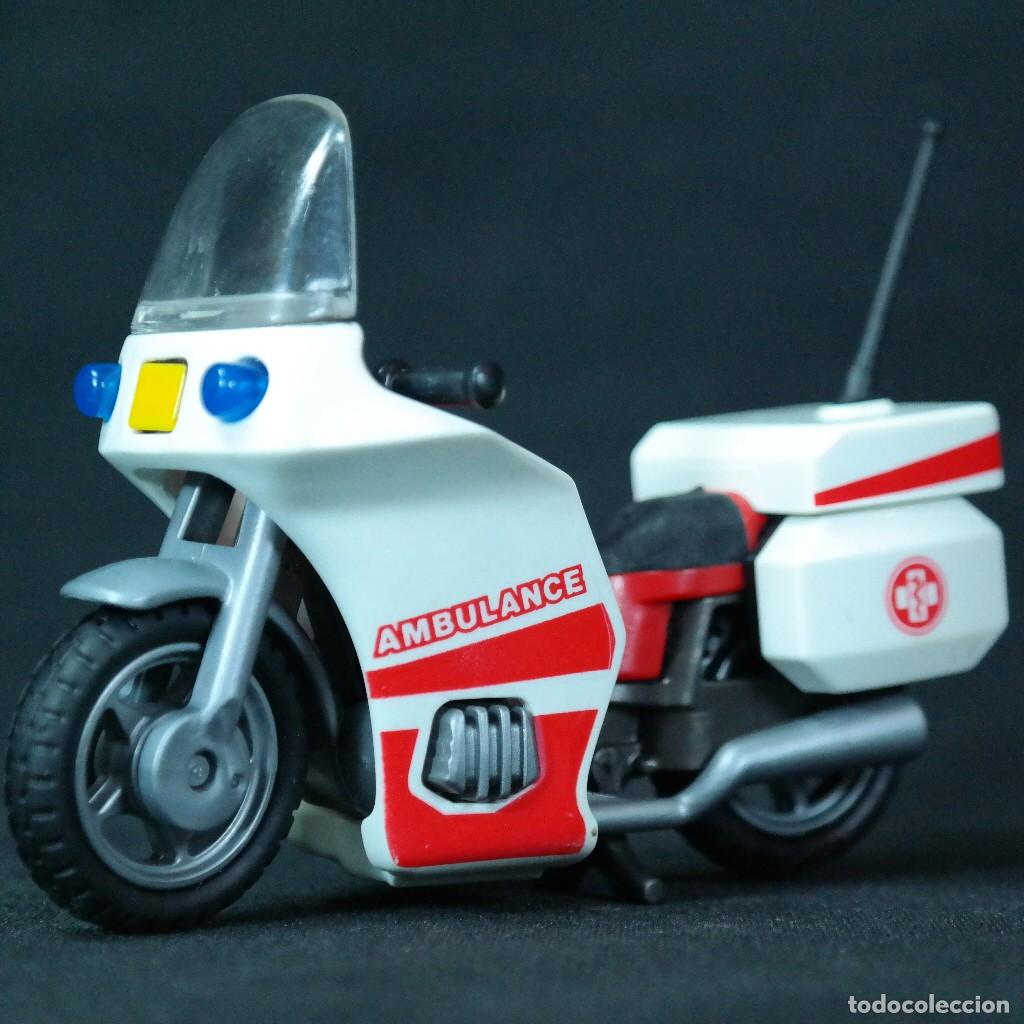 Playmobil: Playmobil moto ambulancia ☼