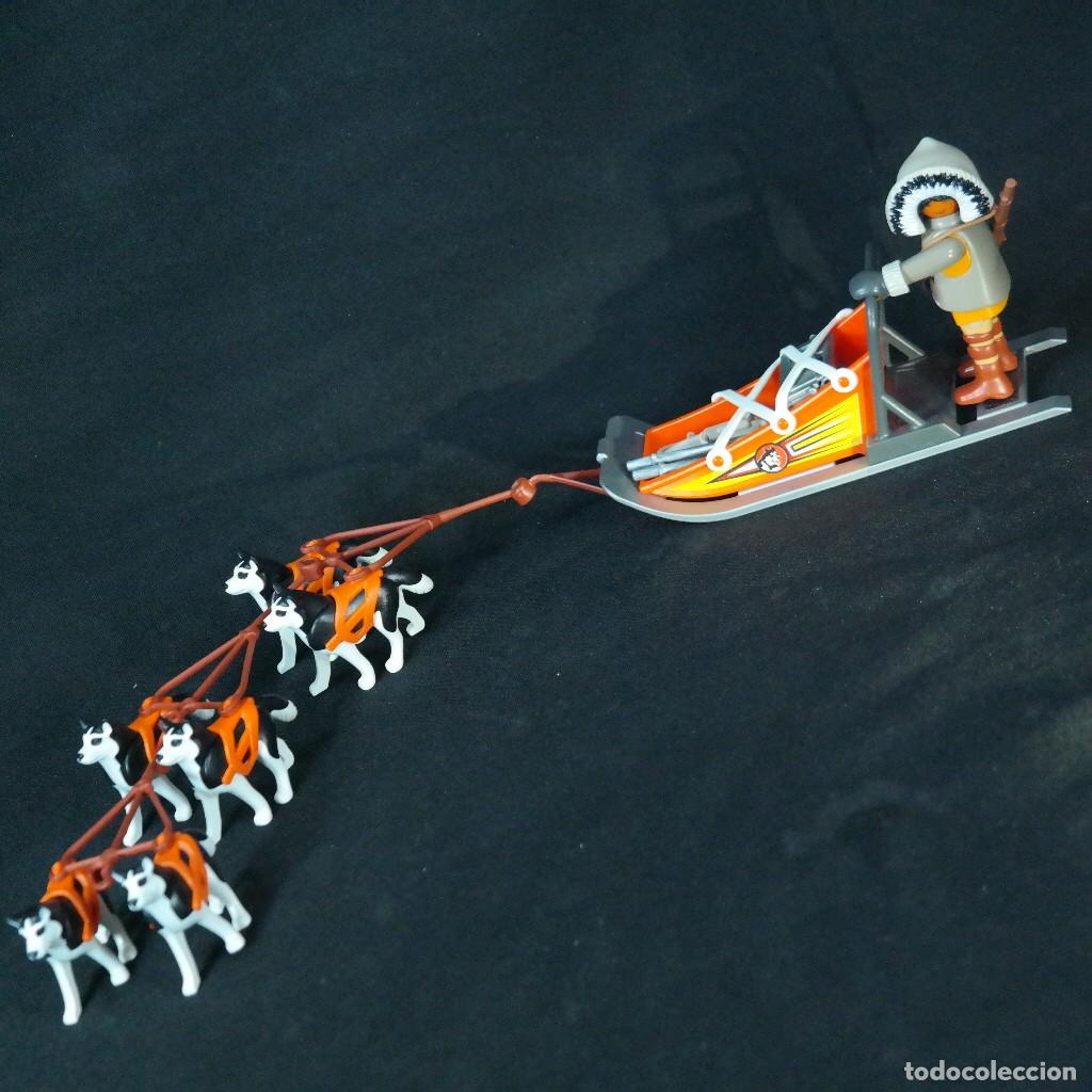 Playmobil: Playmobil trineo esquimal con hombre esquimal y accesorios ☼