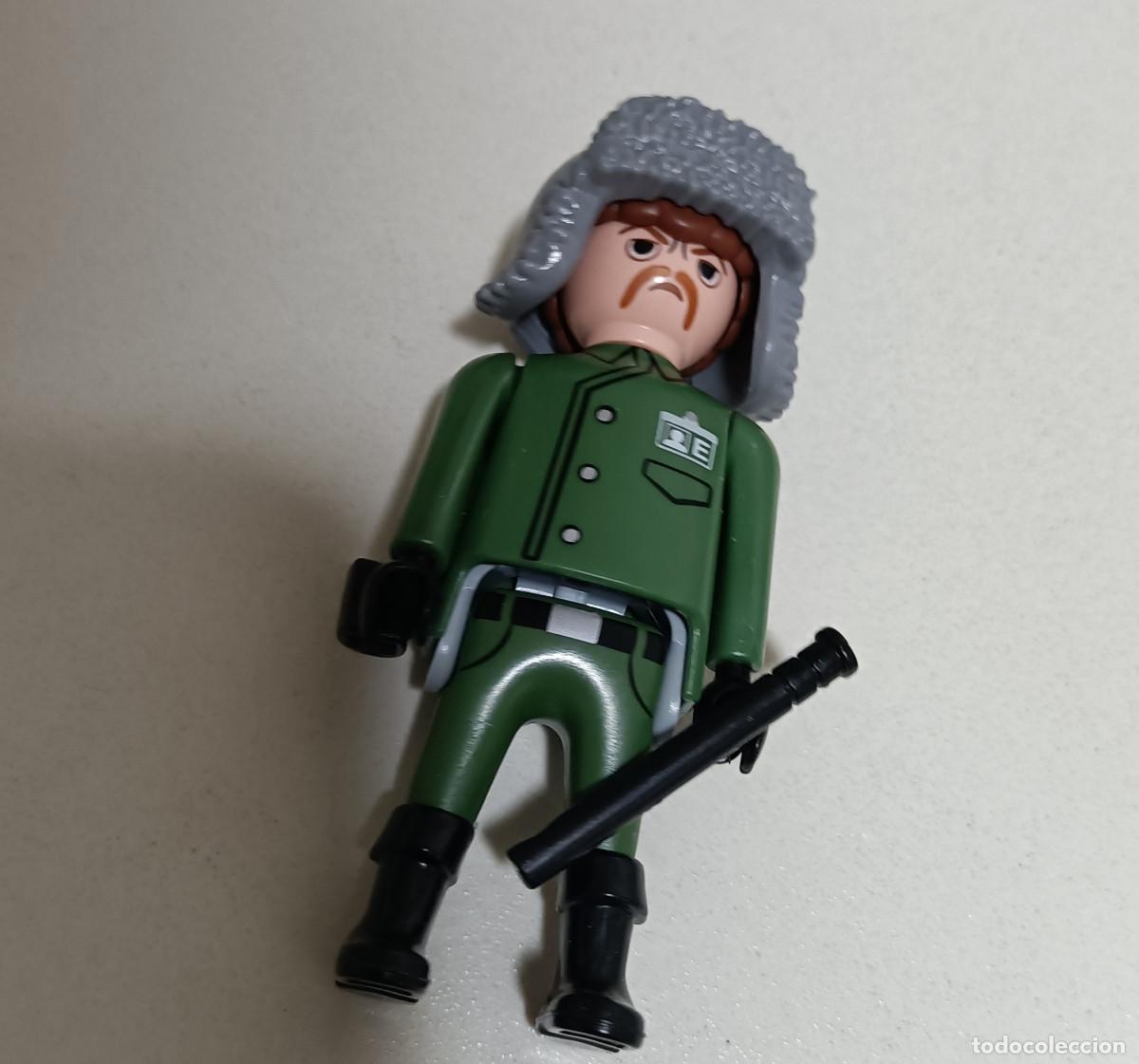 Playmobil: Guarda verde Serie 1 Movie 70069 Playmobil soldado Ruso uniforme verde gorro