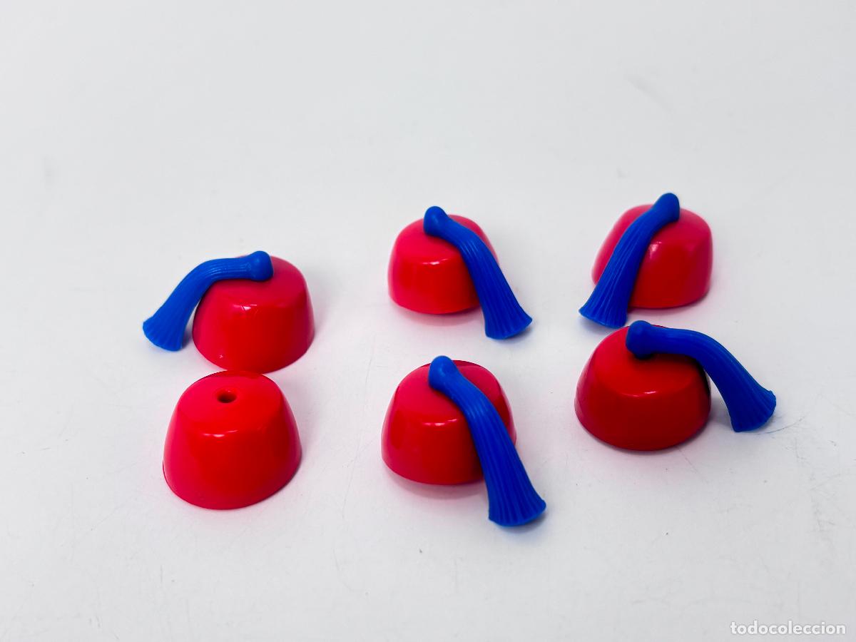 Playmobil: Playmobil lote sombrero rojo con vitola azul
