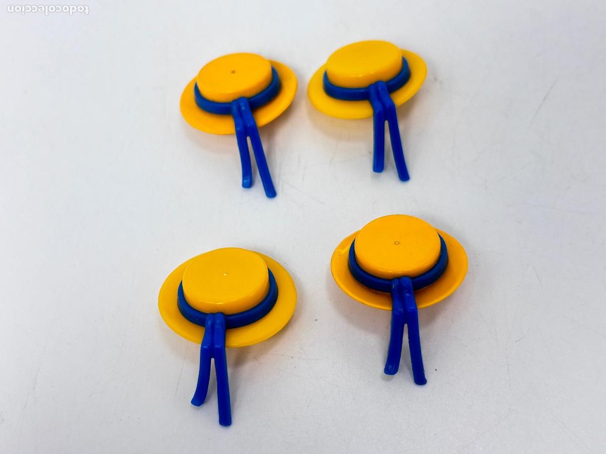 Playmobil: Playmobil sombrero amarillo marinero con vitola azul
