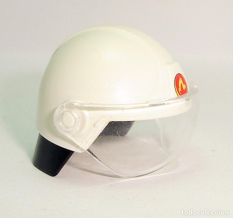 Playmobil: ACCESORIO PLAYMOBIL CASCO BOMBERO LOTE 325