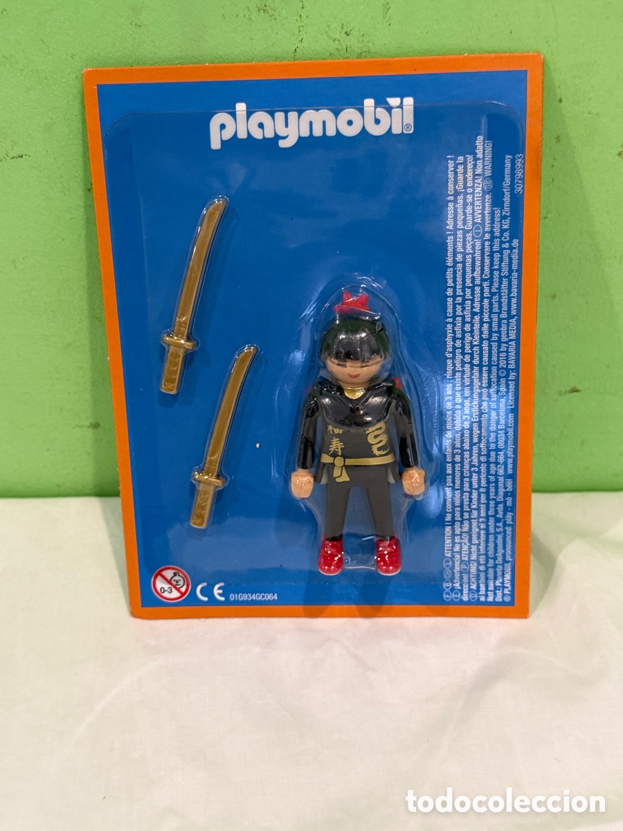 Playmobil: Playmobil Ninja con armas &ndash; Nuevo en bl&iacute;ster