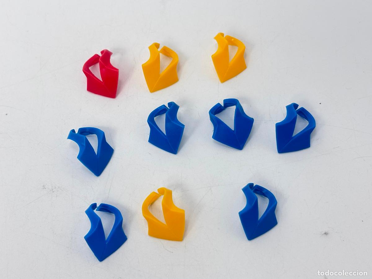Playmobil: Playmobil lote pa&ntilde;uelo azul rojo amarillo